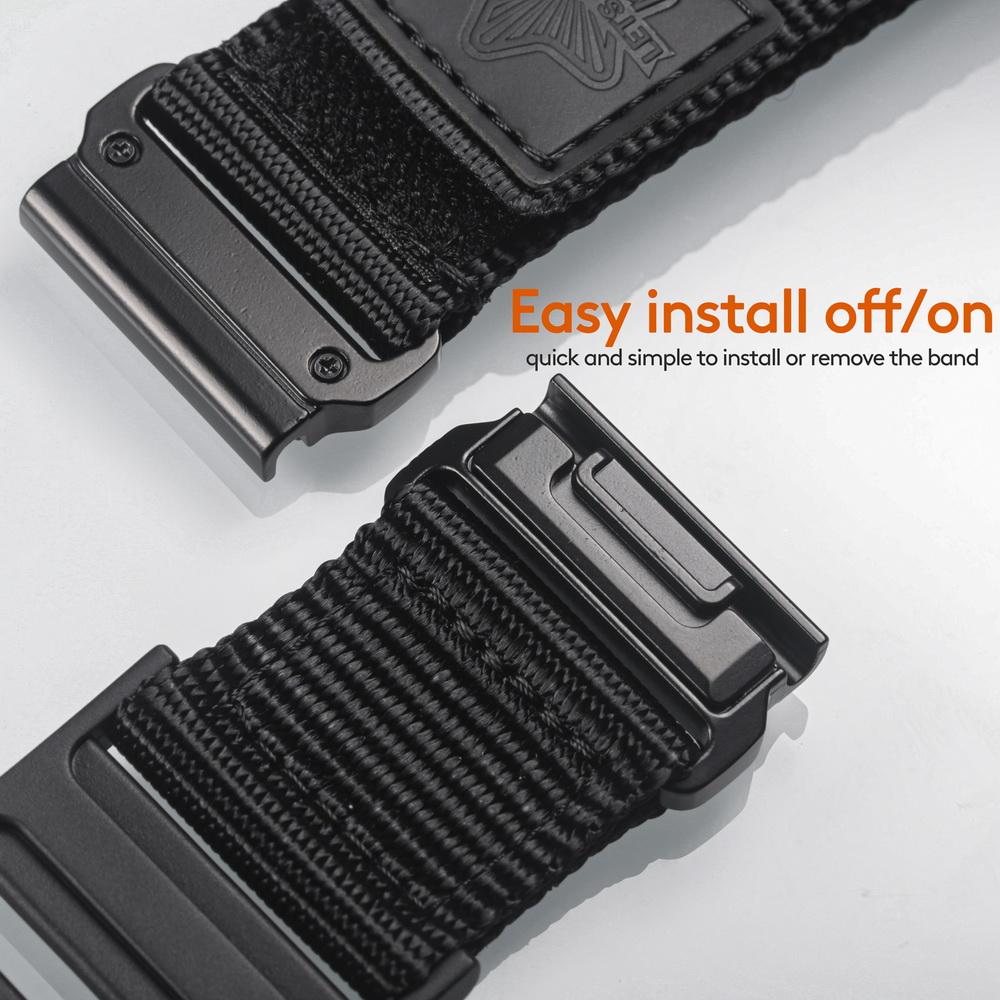 HEMSUT Ремни для часов Garmin Нейлоновый ремешок Quickfit 20 22 26 мм Спортивный ремешок на запястье для Fenix7 Forerunner/EPIX /Instinct /Tactix
