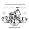 38CM Stainless Steel Multi-Purpose Kitchen Bowl
