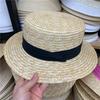 Hat Summer Sun Hat Women's Sun Protection Big Brim Hat Travel Beach Straw Straw Hat Women's Fashion Versatile Sun Hat