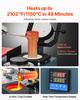 VEVOR Vacuum Investing Casting Machine with Melting Furnace, Convenient Oil Injection Port, Precision Pressure Gauge