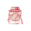 Пластиковый стакан Sanrio Kuromi с трубочкой и герметичной крышкой для детей и путешествий