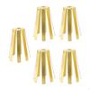5 Pieces Universal Golf Brass Shaft Adapter Shims for Iron Shaft, Professional Spacer