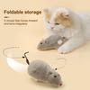 2Pcs Creative Wind Up Mouse Toys Funny Lifelike Plush Mouse Cats Toys Pet Interactive Toys Relieve Boredom Cat Toys Pet Supplies