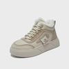 2024 Winter White Plus Velvet Thick-Soled Heightening Sports Shoes - New Korean Style for Women, SH909