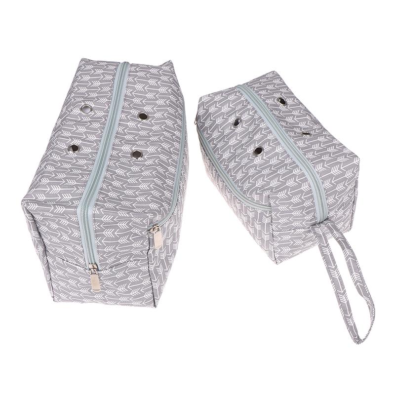 Сумка-органайзер для хранения пряжи с разделителем для вязания крючком, вязания спицами, организации