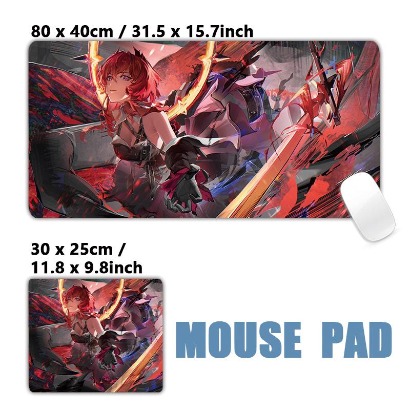 Arknights Endfield Exusiai Dusk Kaltsit Laevatain Игровые Девушки Коврик для Мыши XXL Коврик для Клавиатуры и Стола