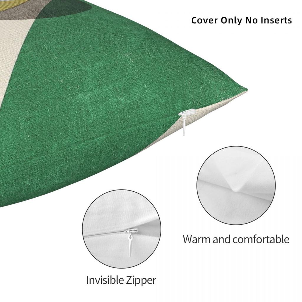 Balls Tennis Hard Court Floor Square Pillowcase Polyester Linen Velvet Creative Zip Decorative Room Cushion Case