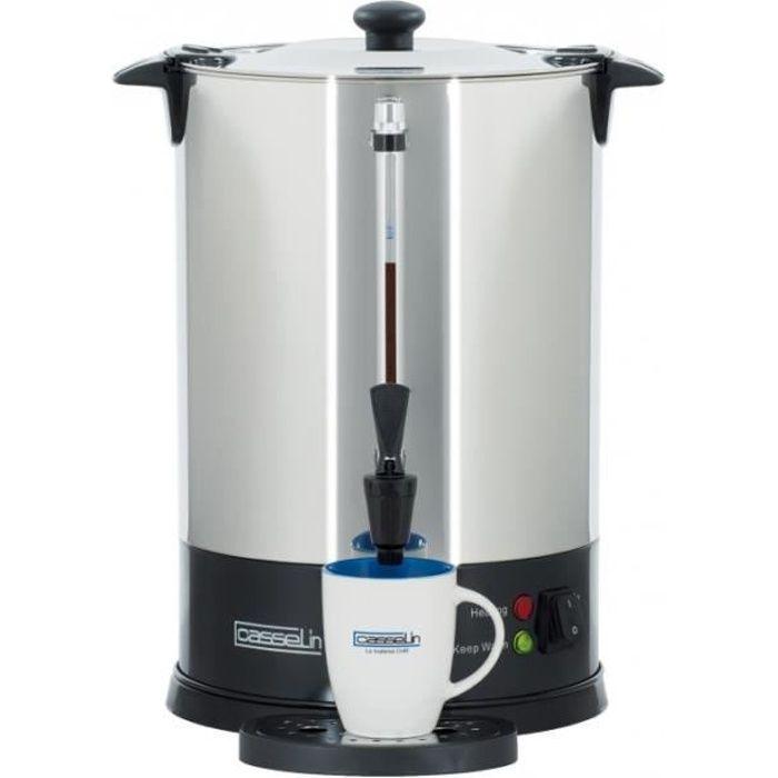 Percolateur à café - casselin - cpc100s - 100 tasses - 15 litres - inox