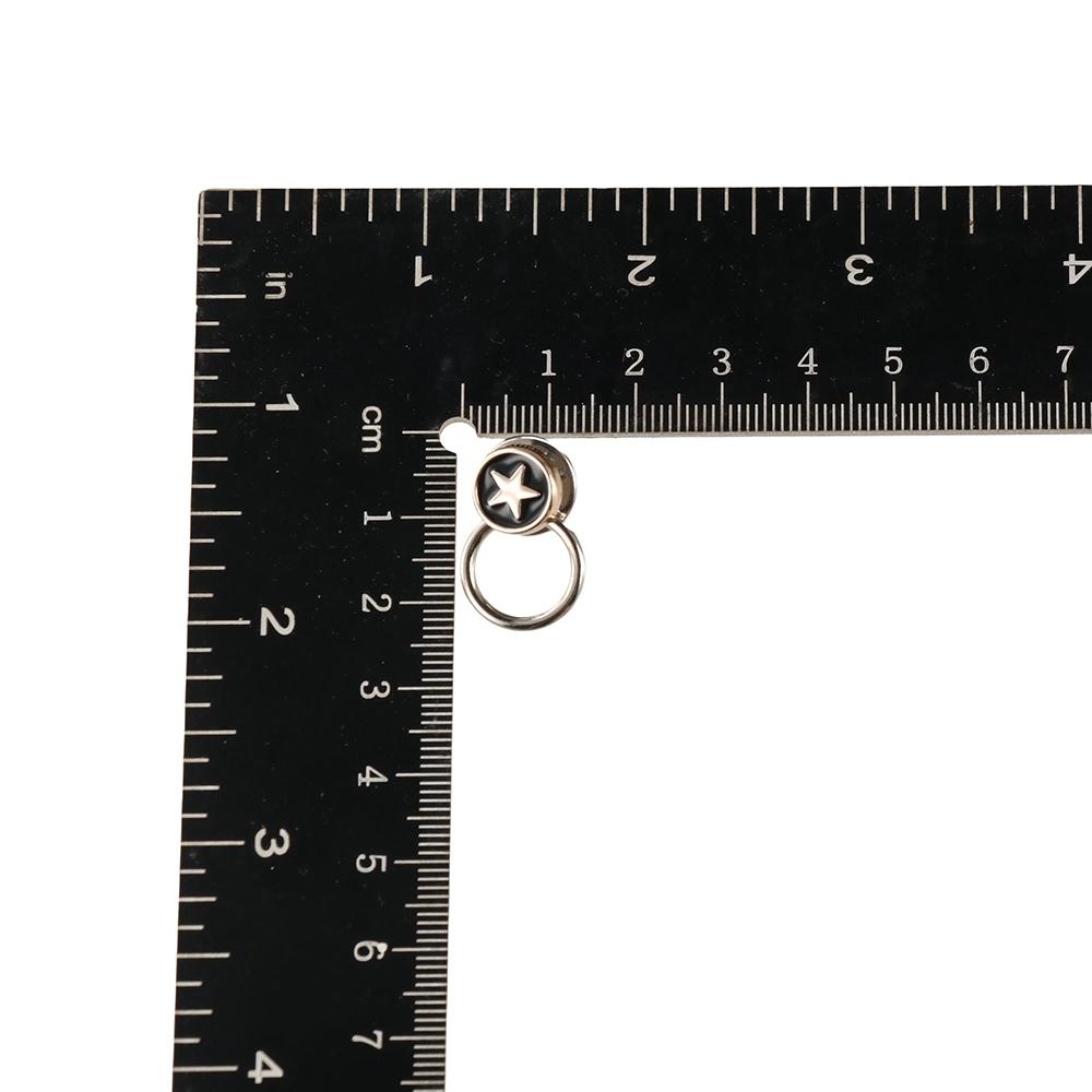 Triangle Close Neckline Decorative Brooch Crown Star Fixed Clothes Pin  Loose Jeans
