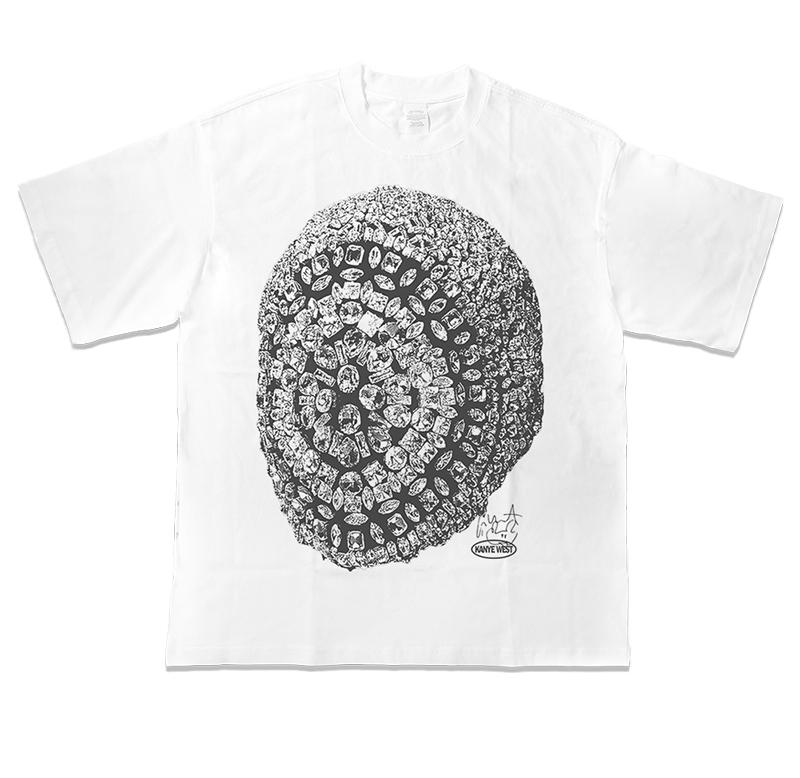 2025 Kanye West SZA Drake Fayaz Хип-хоп Артист Американская Тяжелая Футболка с Коротким Рукавом Уличная Футболка с Коротким Рукавом