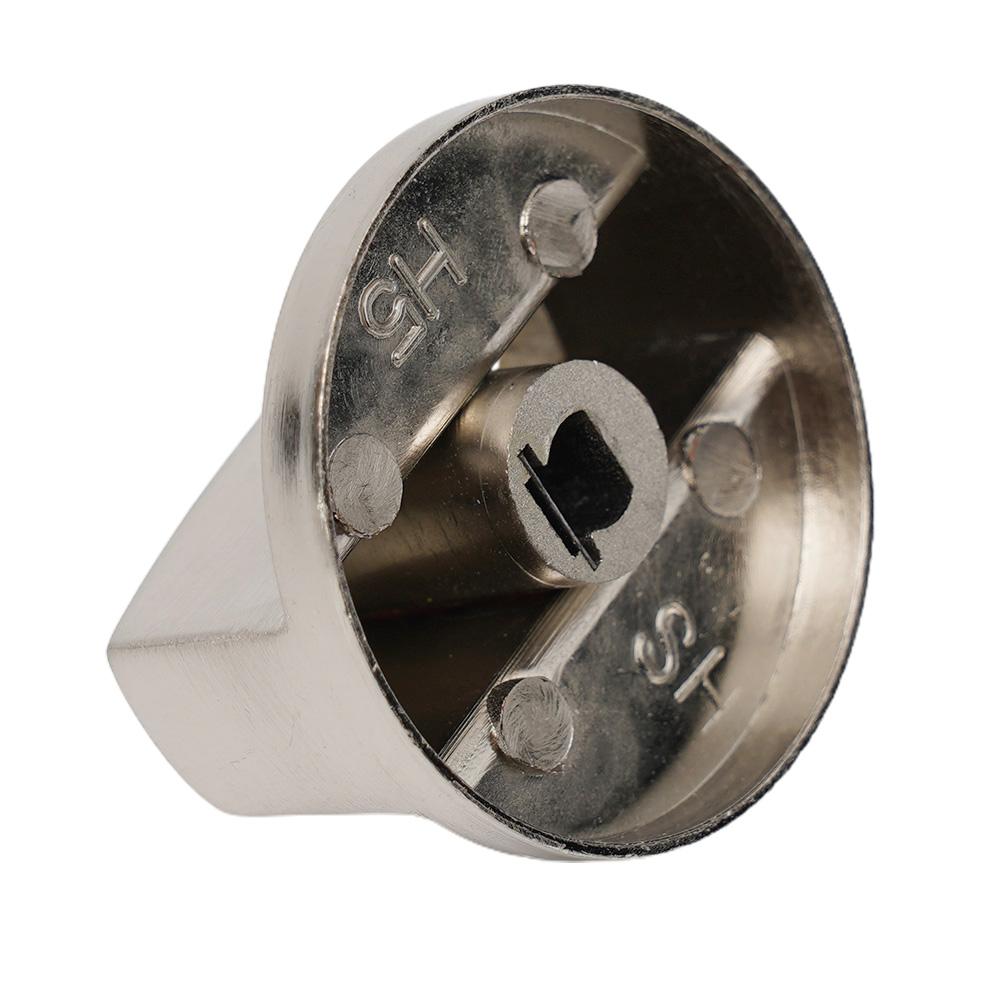 4 шт. Ручки для газовой плиты 6 мм Аксессуары Универсальный цинковый сплав