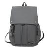 Solid Color Men's Backpack Women's Large Capacity Travel Backpack Student School Bag
