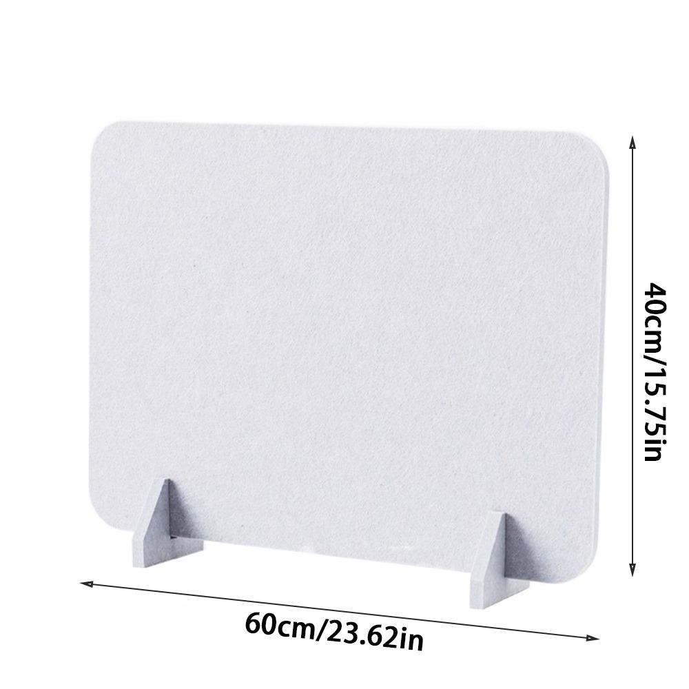 Thickened Exam Baffle Felt Desk Screen Durable Privacy Panel  for Student Desktops in Classroom