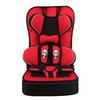 High Back Booster Car Seat Portable Polyethylene Convertible Toddler Infant Seat for Baby Red