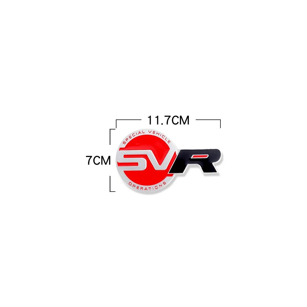 Autocollants emblème accessoires automobiles pour SVR Vogue Velar Evoque Discovery Range Rover P300 L405 L551 P250