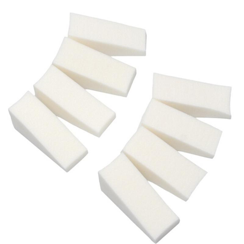 10шт ногтей градиент цвета штамповки губка гель треугольные инструменты для окраски