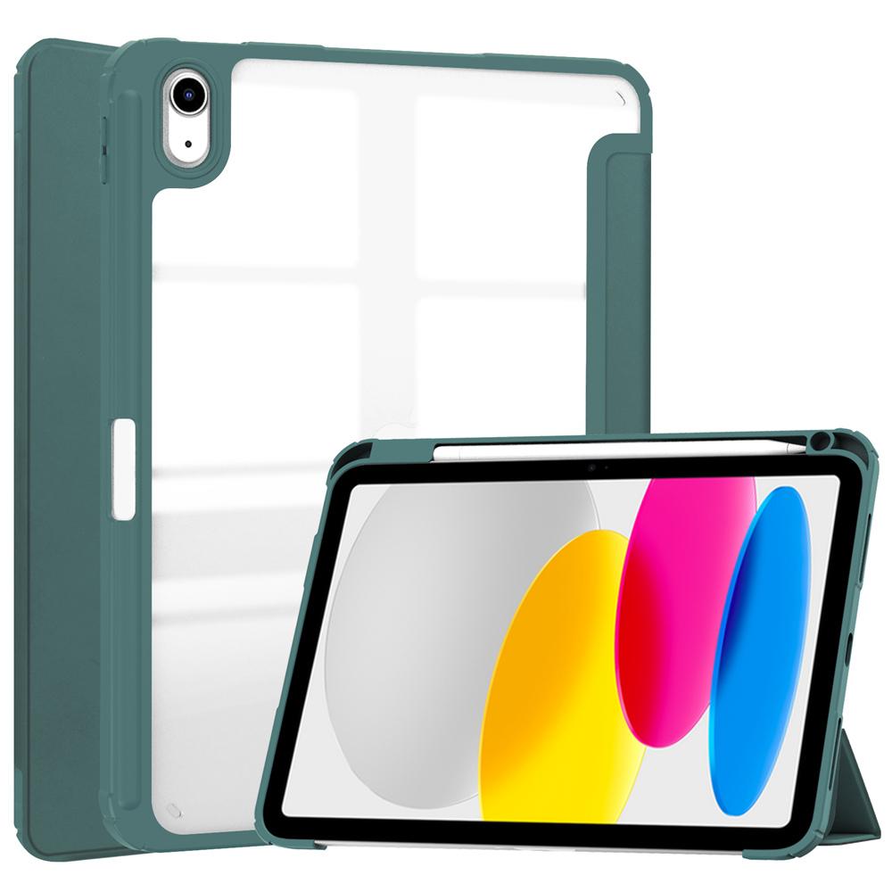Чехол для iPad 10,9 2022 10-го поколения A2696, умный чехол с подставкой для карандашей для iPad 10, 10,9 2022, акриловый чехол для планшета