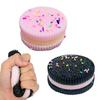 Biscuits Squeeze Toy Simulation Sandwich Biscuits Stress Relief Toy Ultra-Soft Fidget Toy