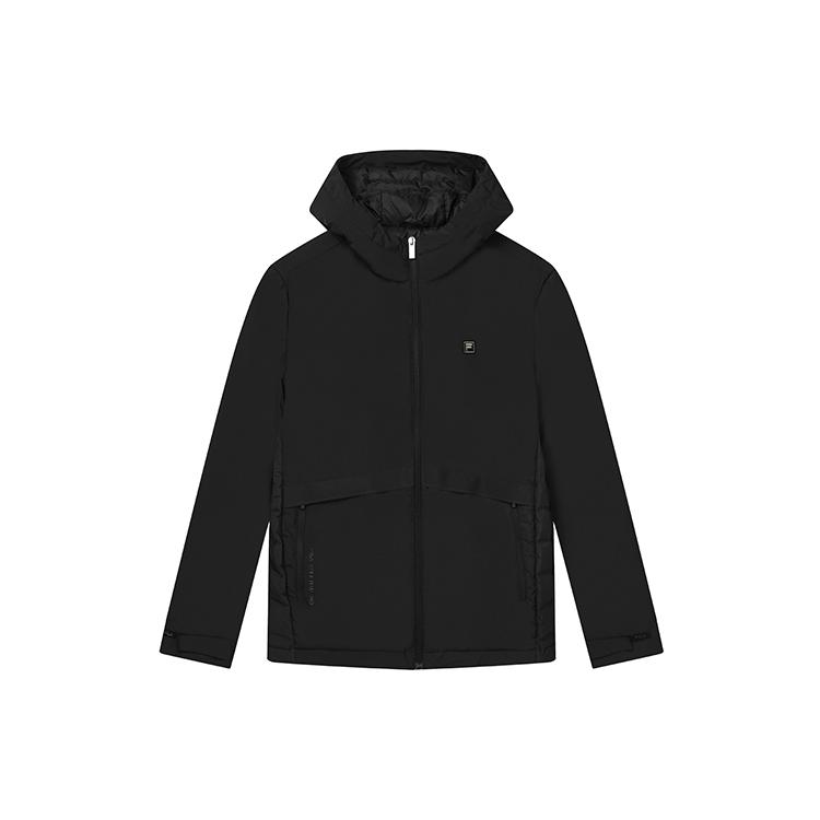 Новые пуховики FILA Мужские Черный F11M147918FBK