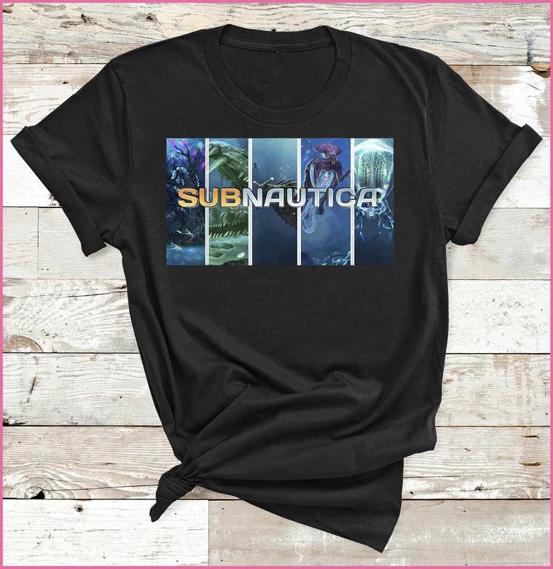 Subnautica Shirt Indie Classic T-Shirt S-4XL Trending