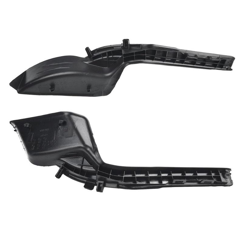 Боковая крышка переднего стеклоочистителя, подходит для Toyota RAV4 2019 2020 2021 2022, черная левая и правая удлинительная крышка, 1 пара