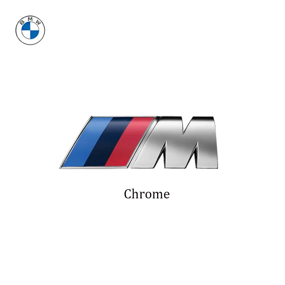 BAUVK1 3D BMW M Logo Stickers Rear Trunk Badge Fender Side Emblem For E36 E46 E39 E60 F20 E90 E91 X5 E53 E87 E34 M E60 Car Accessories