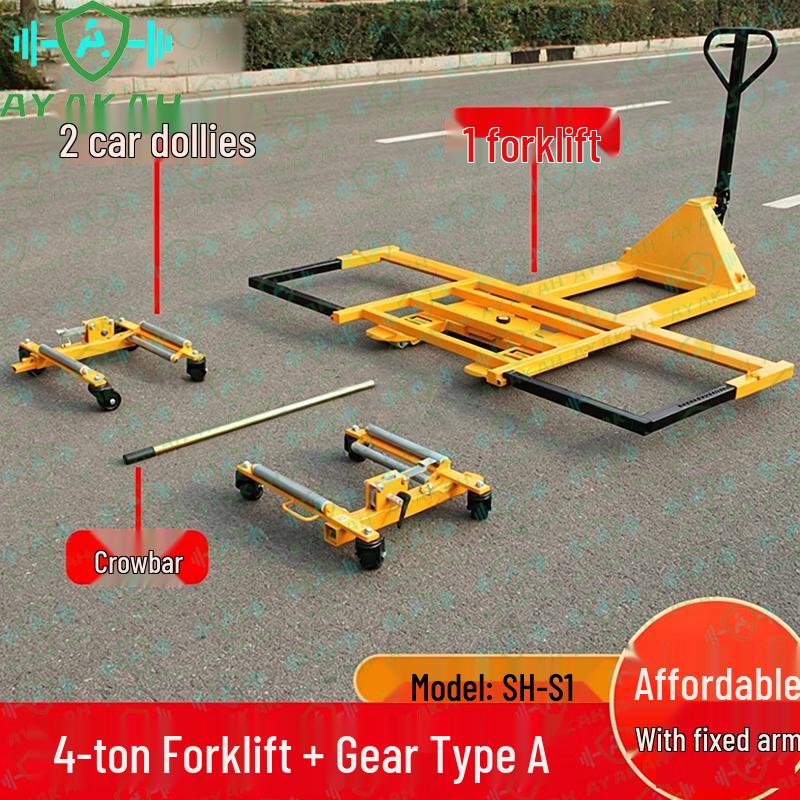 AYAKAH 4-Ton Heavy-Duty Vehicle Mover & Dolly