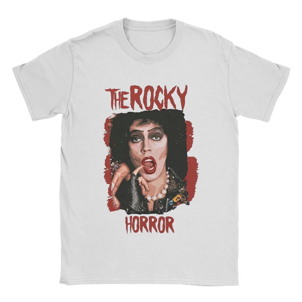 Футболка The Rockys Horror Picture Show Мужская Креативная Хлопковая Футболка с Круглым Вырезом и Коротким Рукавом Летние Топы