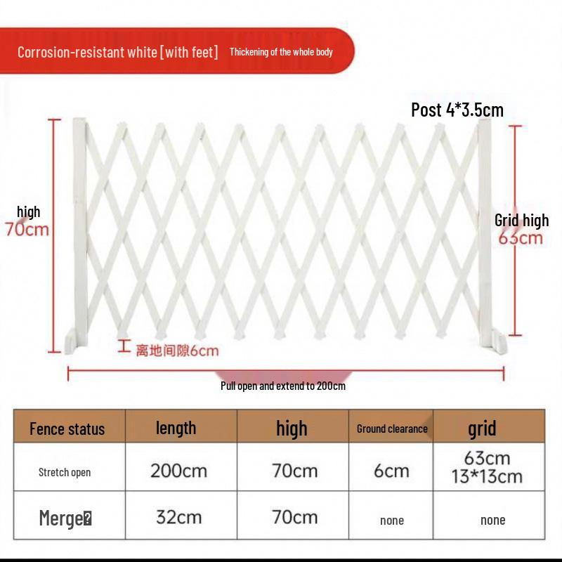 Уличный антикоррозийный раздвижной деревянный забор для сада, двора, крытого балкона и вольера для собак.