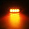 Боковой фонарь грузовика 4 LED Задний боковой габаритный фонарь и указатели поворота 12/24v Указатели поворота Светодиодный боковой габаритный фонарь Лампа
