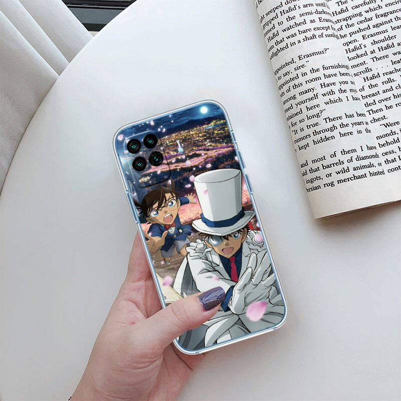 MH39 Detective Conan Phone Case for Motorola Edge 20 30 S30 40 50 Fusion Lite Plus Pro Neo Ultra One Power Action Macro Hyper Vision Zoom