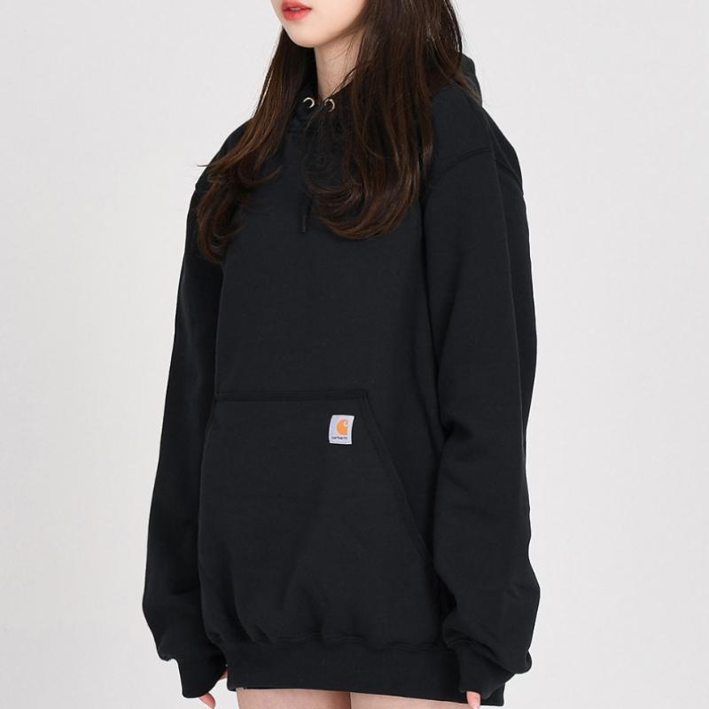 carhartt K121  Midweight Hoodie Black 1057 1057