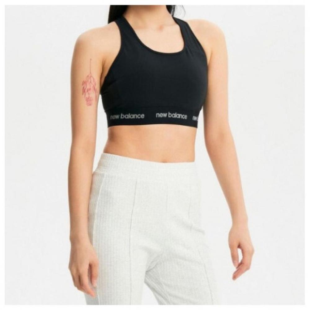 New Balance Спортивный бюстгальтер Lqj Nbn9e2p022 19 Женский гладкий бюстгальтер с надписью