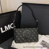 Trendy High-End Women's Niche Fashion Shoulder Crossbody Bag with Versatile Print Letter Design