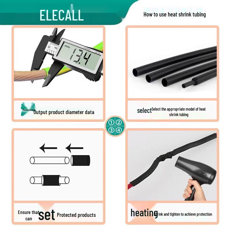 ELECALL Heat Shrink Tubing