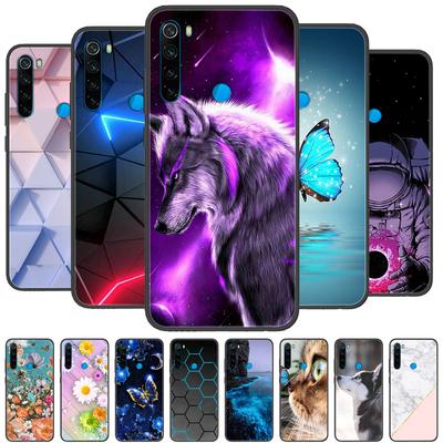 Для Xiaomi Redmi Note 8 2021 / 8T Задняя крышка Силиконовый чехол для телефона Для Redmi Note 8T Note8T 8 T Funda Note8 Pro Coque Бамперный чехол