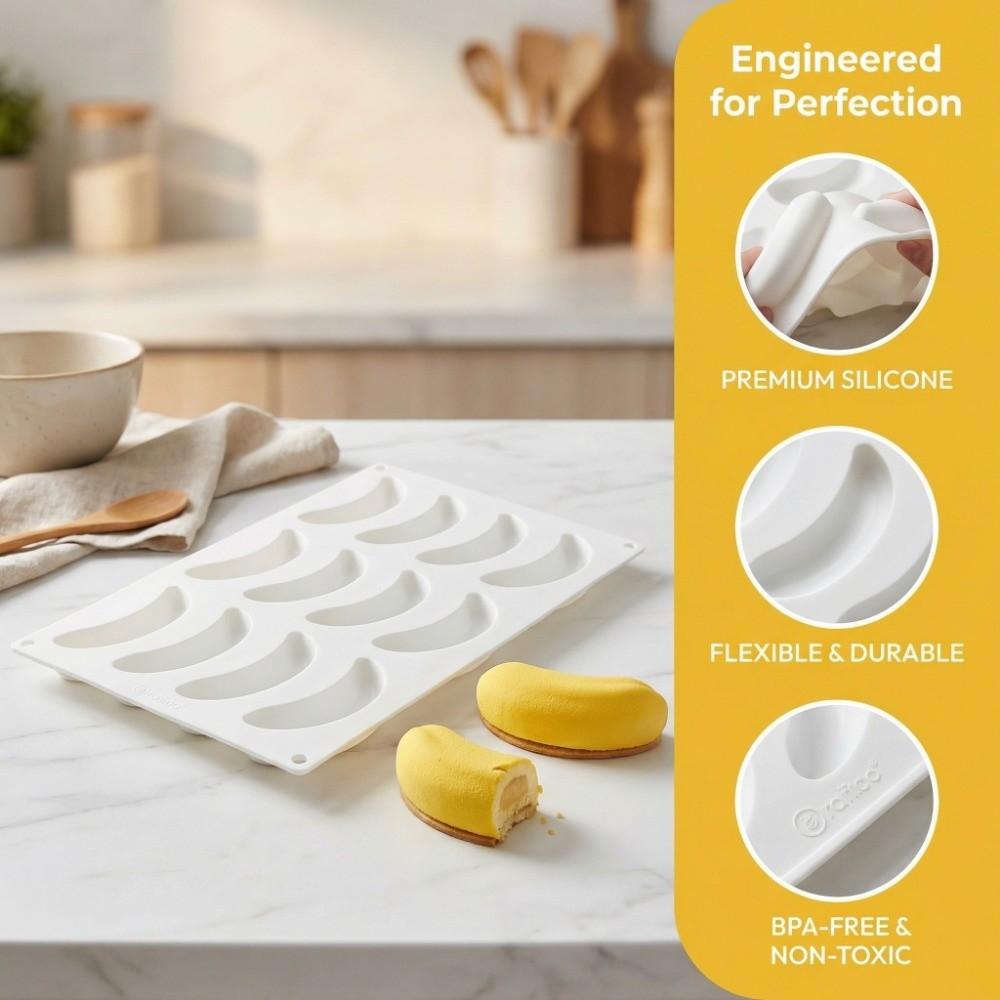 Food-Grade Silicone Baking Cake Molds  for Chocolate Cake Dessert Candy Mousse Pastry