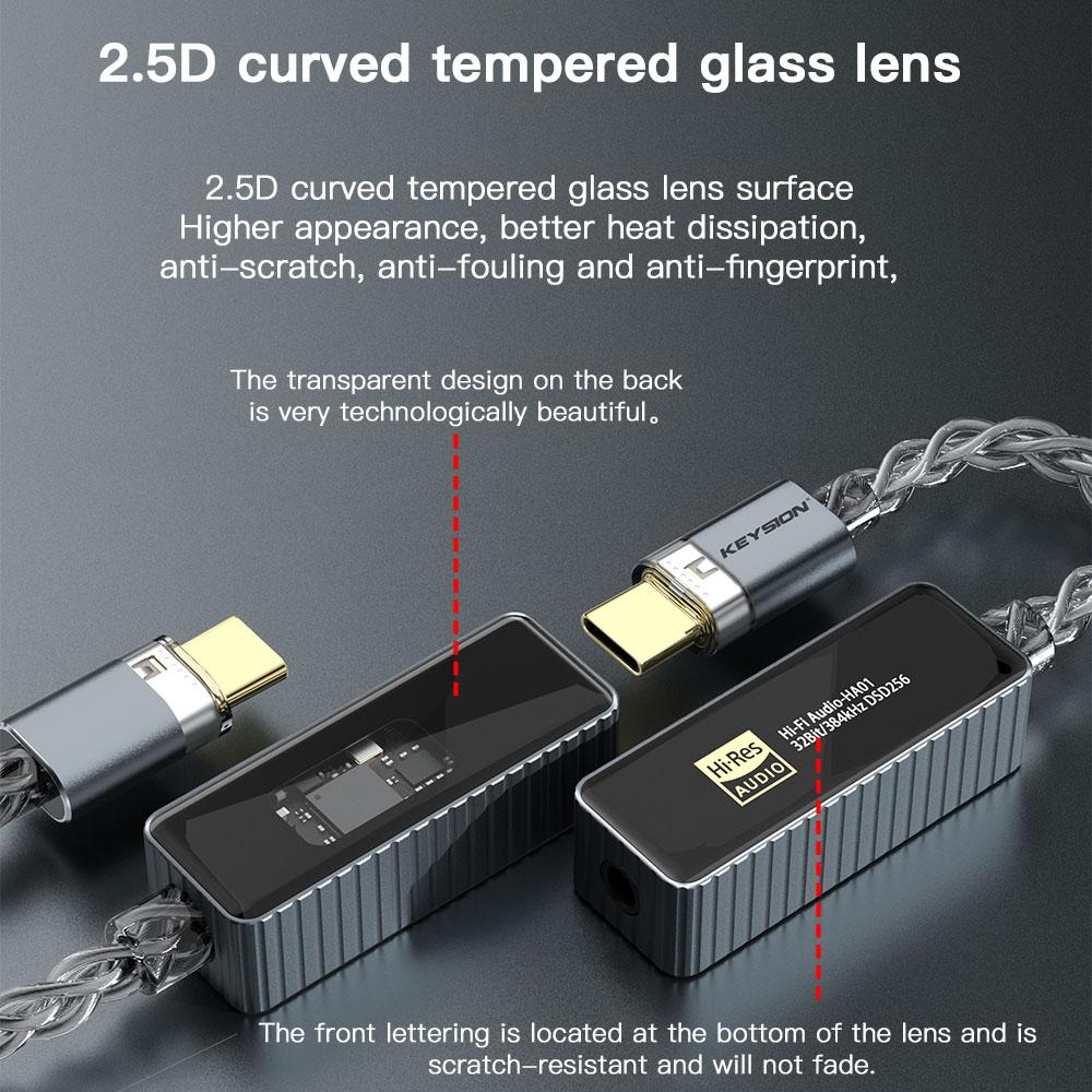 KEYSION 384 кГц DSD256 CS43198+CT7601 Портативный USB ЦАП Аудио HiFi Декодер Усилитель для наушников 3,5 разъем для Android iOS Mac Win10