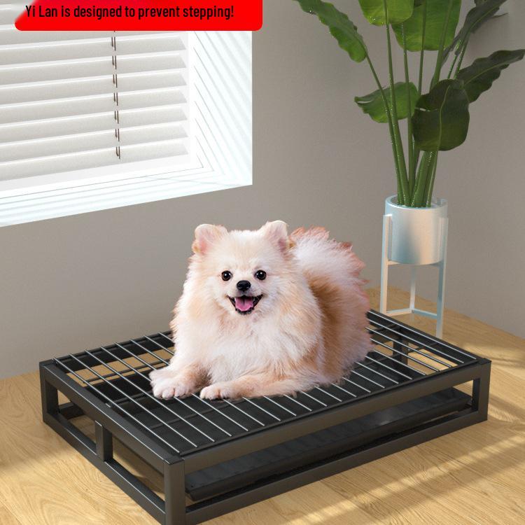 Large Anti-Splash Dog Toilet with Pull-out Drawer for Easy Cleaning