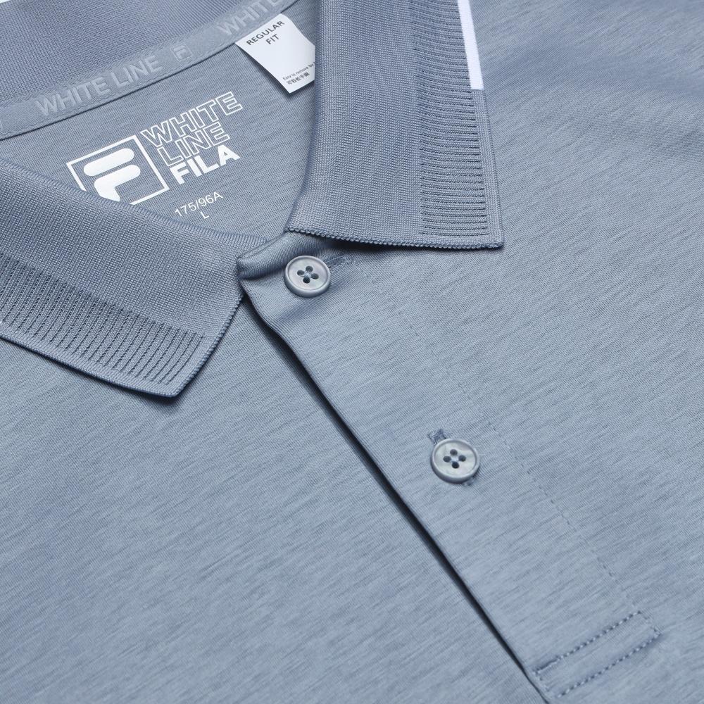 Fila ФК. Базовая Минималистичная Повседневная Рубашка-Поло Мужские Топы F61M621198A-BU
