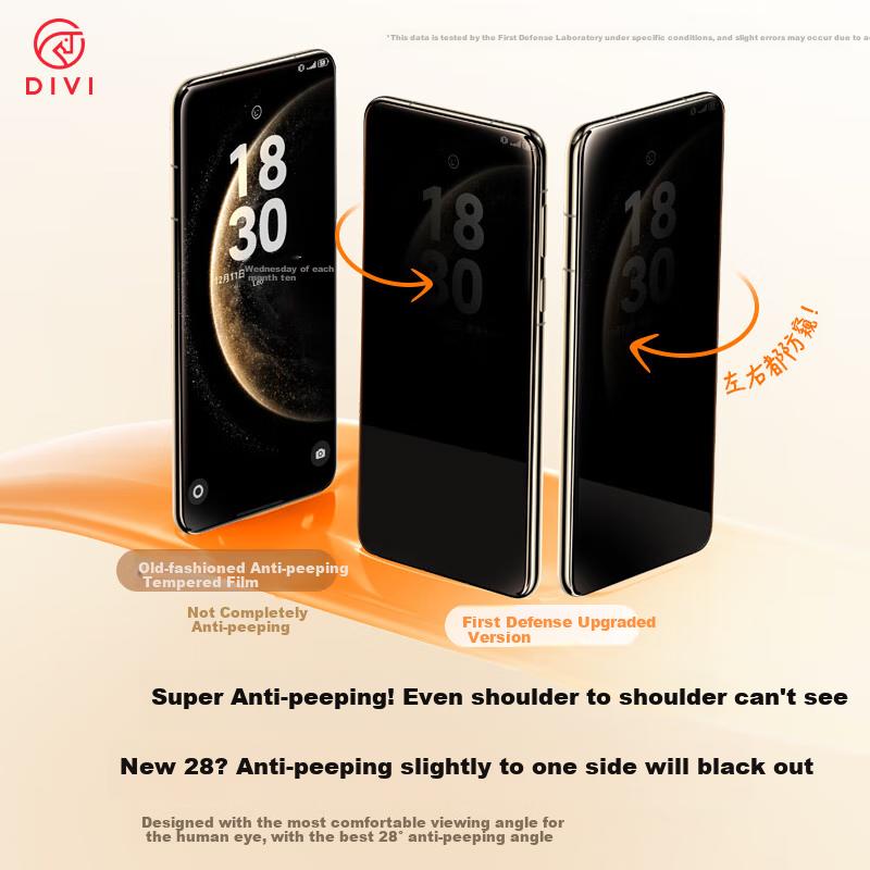 New True Protection Screen Protector for Huawei Mate70 Pro, Tempered Glass Film for Mate70 Pro+/Edition, Full Screen for Mate70 RS, Shatterproof Glass