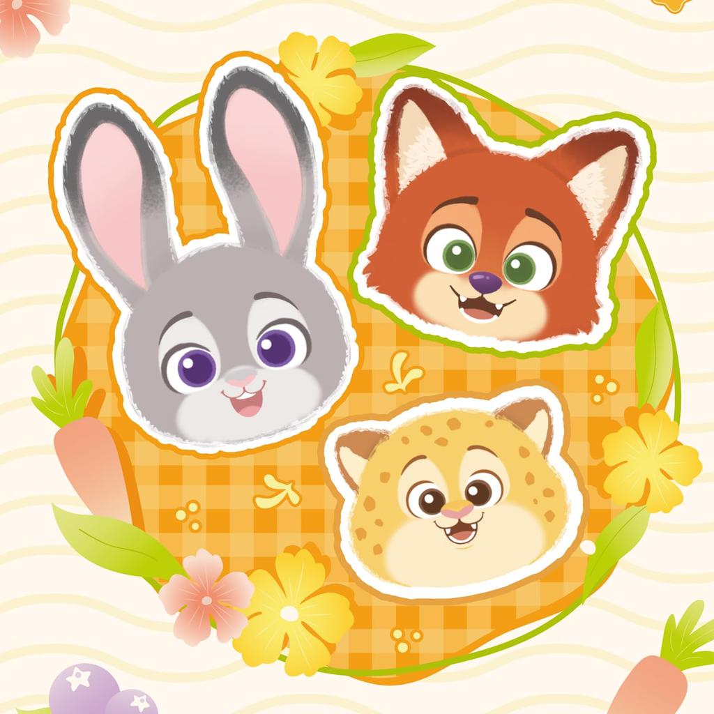 TOP TOY Disney Zootopia Expression Plush Soft Vinyl Series Box of Smartphone Grip Gachapon Blind Box Figure Plastic Model Premium Soft Vinyl Toy