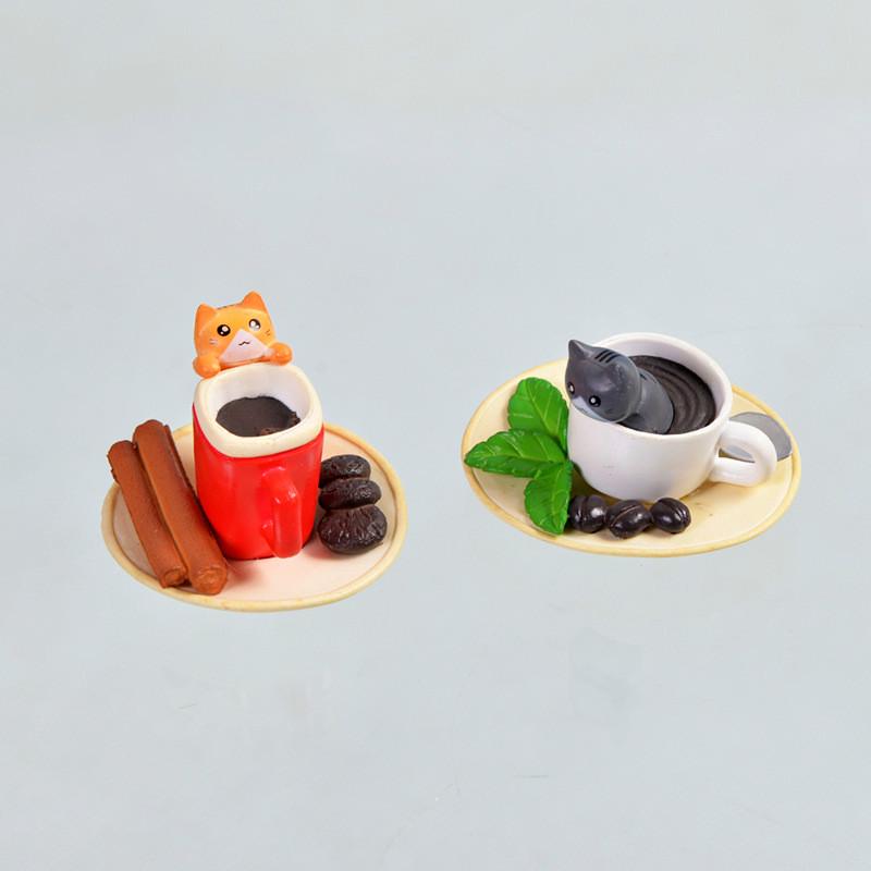 3 шт. Мох Микро-ландшафтный Декор Сцена с Котенком Десертный Котёнок DIY Сборка Маленькая Мебель