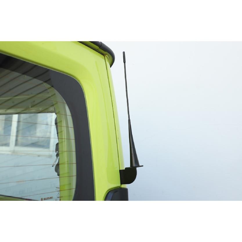 Автомобильный кронштейн для антенны, подставка для Suzuki Jimny JB64 JB74-2023, держатель автомобильной антенны, внешние аксессуары, черный