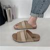 Роскошные летние тапочки женские уличные трендовые пляжные сандалии женские шлепанцы брендовая дизайнерская обувь для женщин 2024 сандалии на плоской подошве