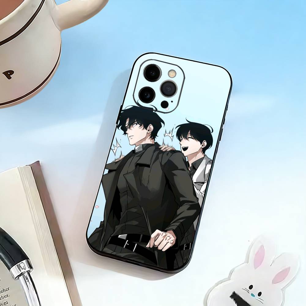 A-Аниме Исекай ORV Чехол для телефона Для iPhone 17,16,15,14,13,12,11 Plus,Pro Max,XS,Мягкий силиконовый Черный чехол