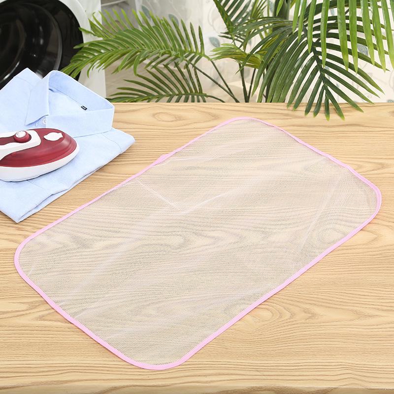 Термостойкий ручной гладильный коврик с изолирующей сеткой для одежды