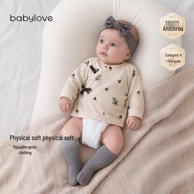Хлопковый топ с завязками Babylove для новорожденных