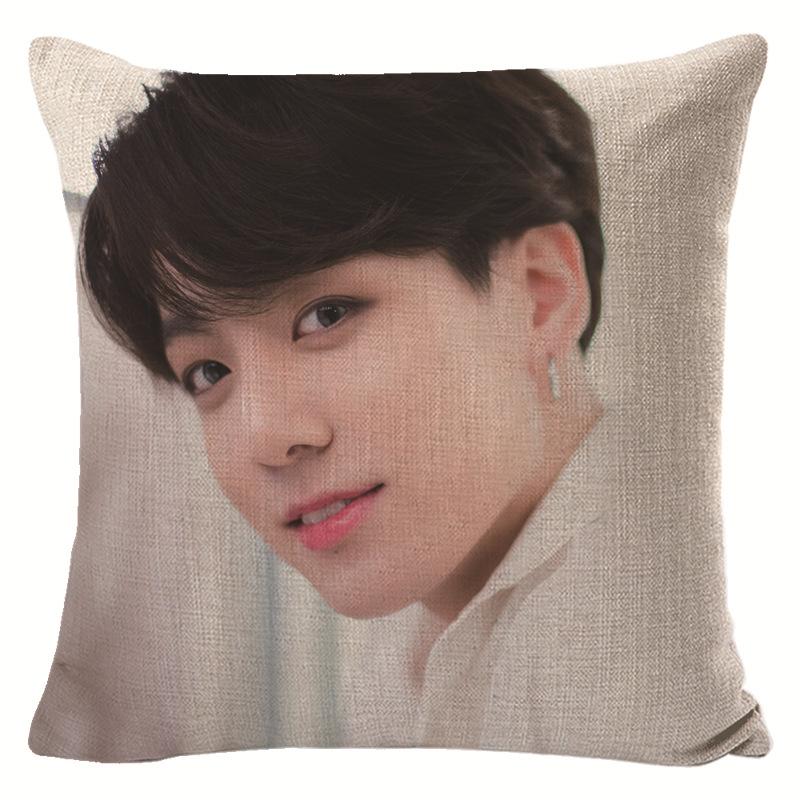 BTS Подарок для фанатов Диван Декоративная наволочка Подушка