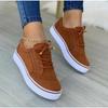 New Sneakers Women Flat Casual Sneaker Spring Fashion Versatile Lace Up Walking Women Shoes Zapatos De Mujer